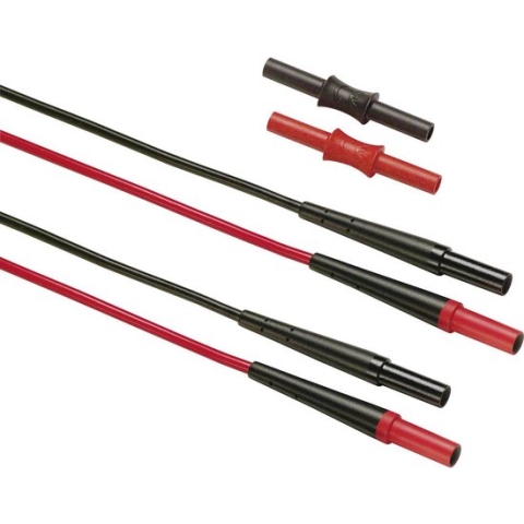 Fluke TL221 Veiligheidsmeetsnoerenset [Banaanstekker 4 mm - Banaanstekker 4 mm] 1.50 m Zwart, Rood 1 stuk(s)