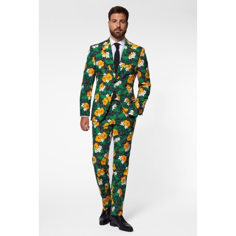 OppoSuits Tropical Treasure - Mannen Carnavals Kostuum - Feest - Maat: EU 46