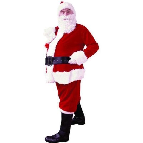 kostuum kerstman  volwassen