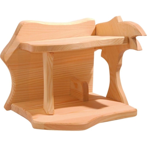 Houten kerststal (Ostheimer)