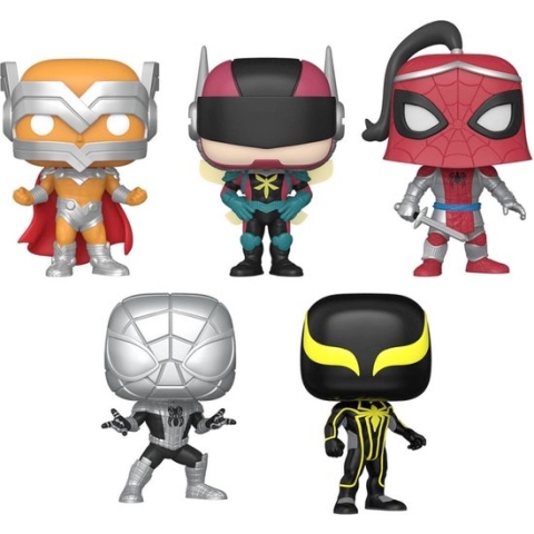 Funko Pop! Marvel: Spider-Man: Beyond Amazing 5 Pack, - Speciale Editie
