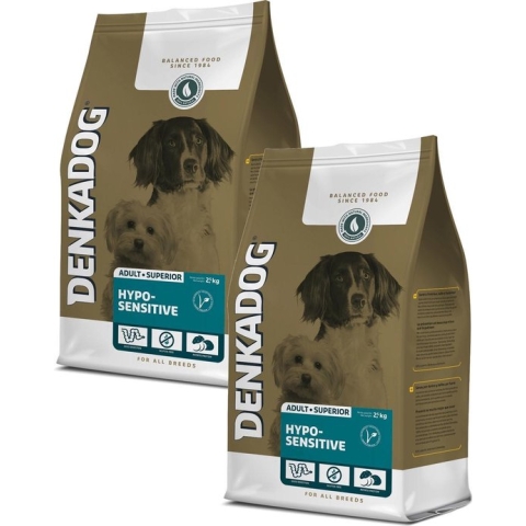 Denkadog Superior Hypo-Sensitive Groente - Hondenvoer - 2 x 2.5 kg