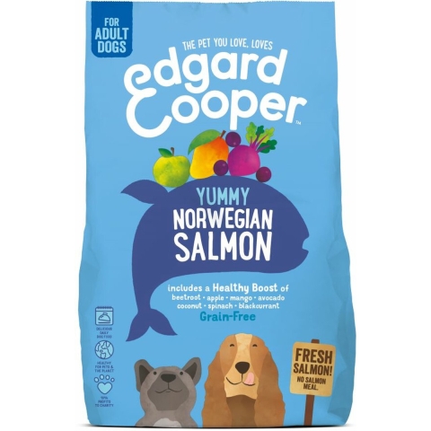 Edgard & Cooper Hondenvoer Noorse Zalm - 2 x 12 kg - Voordeelverpakking