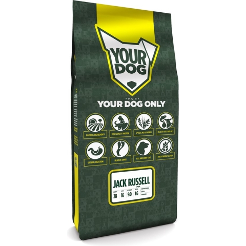 Yourdog Jack russell Rasspecifiek Puppy Hondenvoer 6kg | Hondenbrokken
