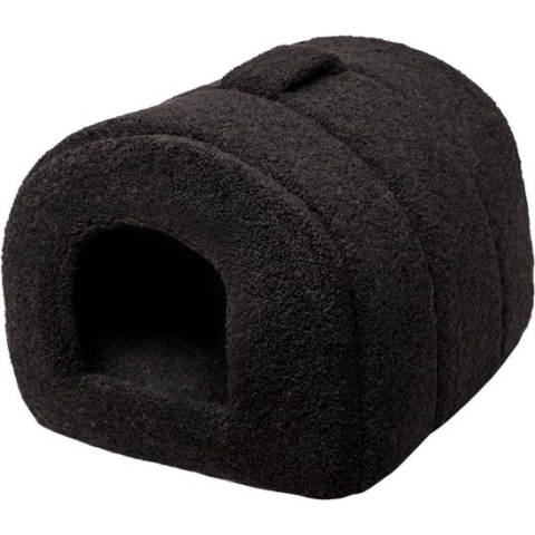 Topmast Teddy Nest Hondenmand Kattenmand - Zwart - 37 x 48 x 30 cm