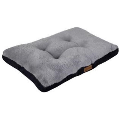 Topmast Hondenkussen Hondenmatras Monza - Supersoft - Grijs - 100 x 80 x 10 cm