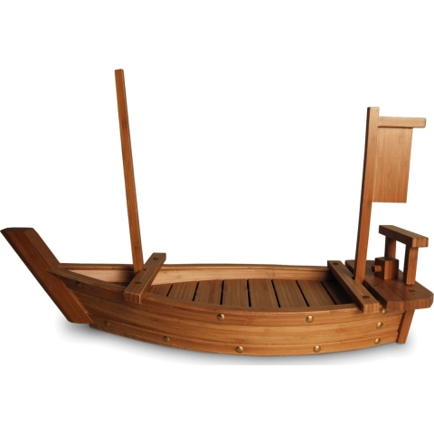 Sushi Boot - Presenteer je Sushi - Ideaal voor thuis - Verras jezelf en vrienden met deze geweldige boot - 60 x 24,5 CM -