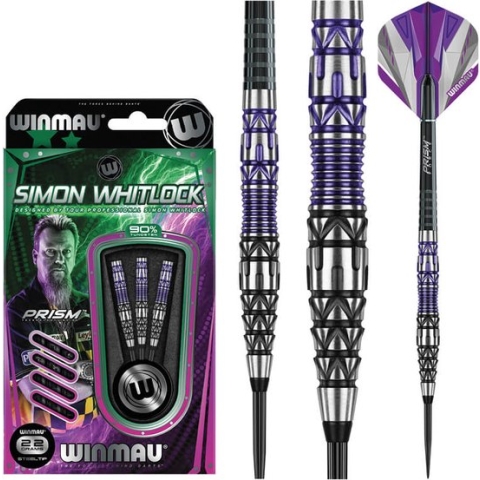 WINMAU - Simon Whitlock Special Edition: Steeltip Tungsten Dartpijlen Professioneel - 22g