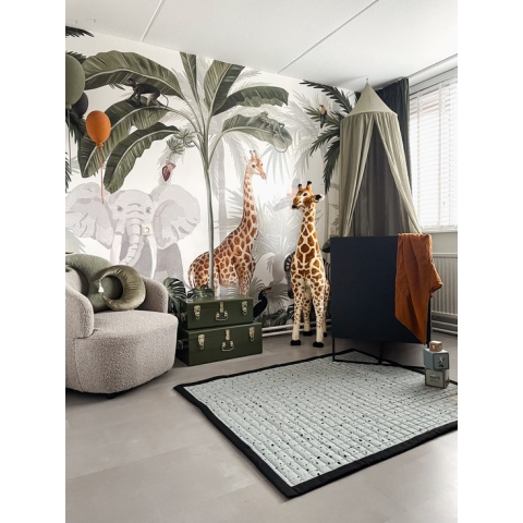 Love by Lily - groot baby speelkleed - Winter Moss - 200x150cm
