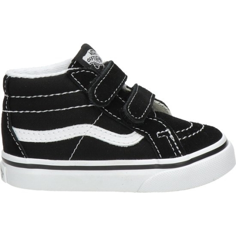 Vans SK-8 Mid unisex sneaker - Zwart wit - Maat 29