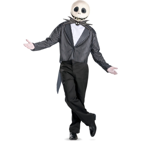JAKKS PACIFIC - Jack Skellington kostuum voor volwassenen - XL