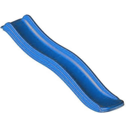 Intergard Glijbaan tuin blauw 175cm voor houten speeltoestellen