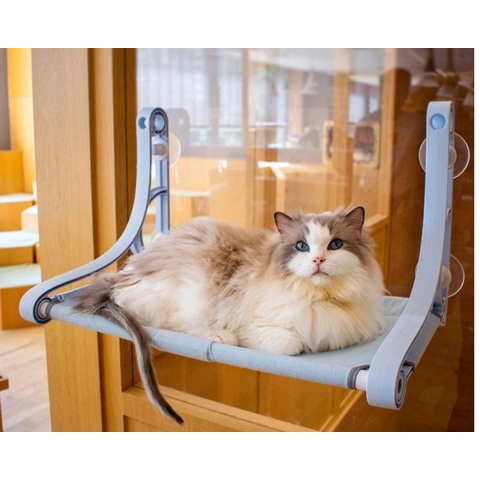 Kat Bed Luxe Zuignap Hangmat Nest Opknoping Kat Bed Raam Klimmuur Vensterbank Muur Wandmeubel Hangmat Katten bed Huisdier Dierbenodigdheden