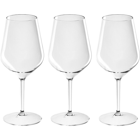 10x Witte of rode wijn wijnglazen 47 cl/470 ml van onbreekbaar kunststof - Wijnen wijnliefhebbers drinkglazen - Wijn drinken