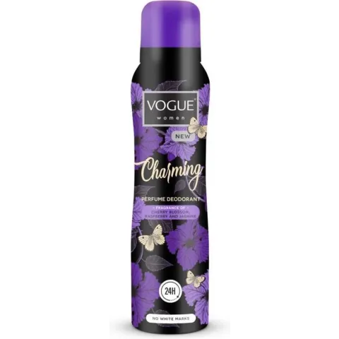 6x Vogue Charming Parfum Deodorant 150 ml