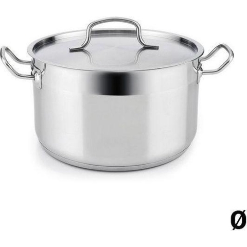 Casserolepan met deksel Quid Azzero Roestvrij staal