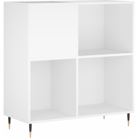 vidaXL-Platenkast-84,5x38x89-cm-bewerkt-hout-wit