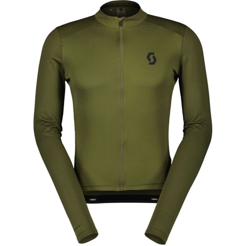 Scott Endurance 10 Jersey Met Lange Mouwen Groen L Man