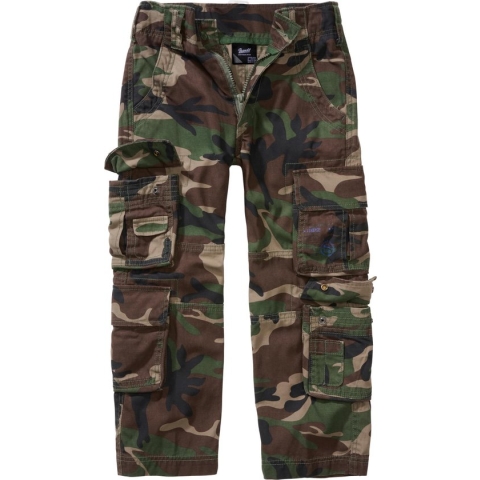 Kids - Kinderen - Dikke kwaliteit - Kidswear - Modern - Mode - Streetwear - Urban - Cargo - Stoer - Pure - Trouser - Cargobroek woodland