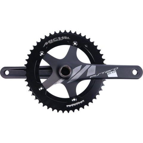 Crankstel Miche Mod.2019 49 Tands, 165 Mm Cranklengte, Zwart