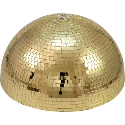 EUROLITE Half Mirror Ball 50cm gold motorized