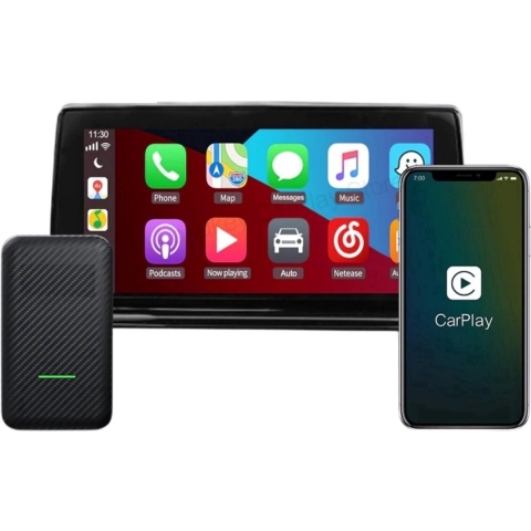 Bolture Carlinkit - Apple Carplay Dongle - Android Auto Box - Autoradio met Bluetooth - Draadloos