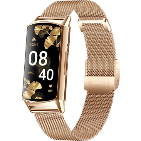 Kiraal Diva - Stijlvolle Activity Tracker - Functioneel - Android & iOS - RVS - Goud