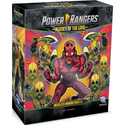 Power Rangers: Heroes of the Grid - Merciless Minions Pack #1 - Bordspel - Uitbereiding - Engelstalig - Renegade Game Studios