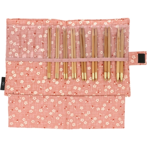 Seeknit Koshitsu verwis. rondbreinaaldenset ML roze.