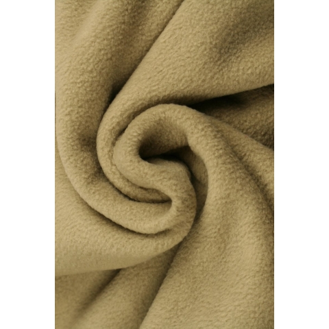 10 meter fleece stof - Taupe - 100% polyester