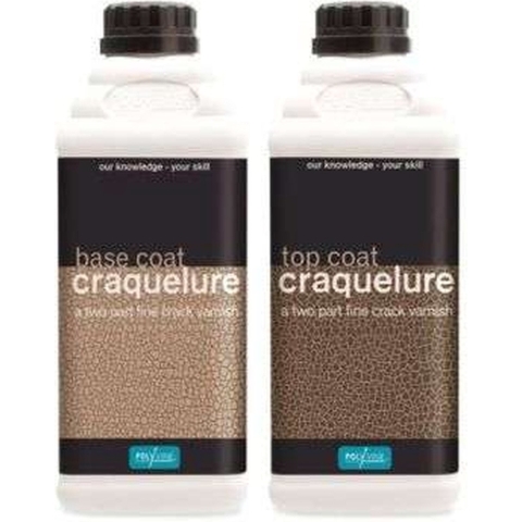 Polyvine Craquelure set basis en toplaag 1 Liter