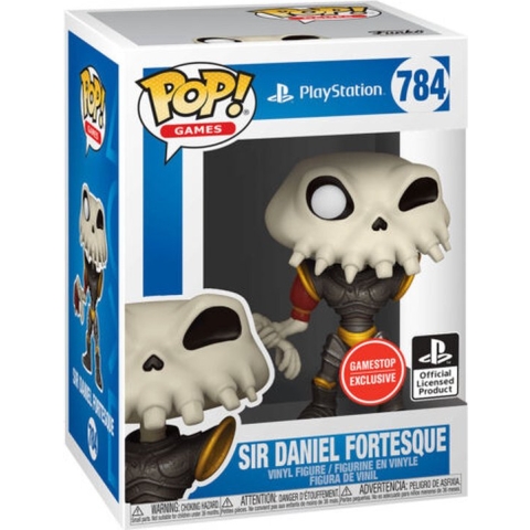Funko POP! Games: Playstation Sir Daniel Fortesque #784 Exclusive Special Edition [7.5/10]