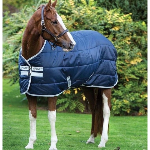 HorseWare Amigo Insulator//Stable Rug//Heavy 350g - Navy - Maat 155/205/6.9