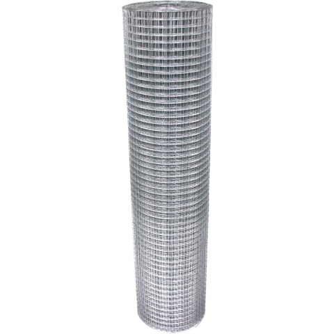 Volièregaas 19 x 19mm 1mm 100cm x 25m gegalvaniseerd