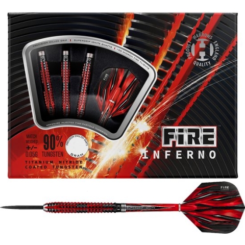 Harrows Fire Inferno 90% - Dartpijlen 26 gram