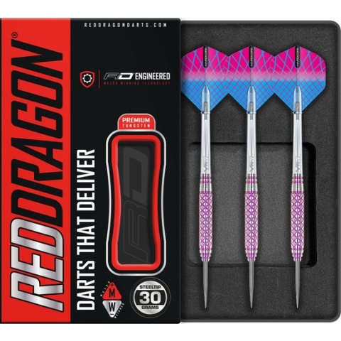 RED DRAGON - Confession: Steeltip Tungsten Dartpijlen Professioneel - 30 gram