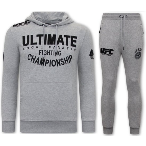 Exclusieve Heren Trainingspak - Ultimate Fighting Championship - Grijs