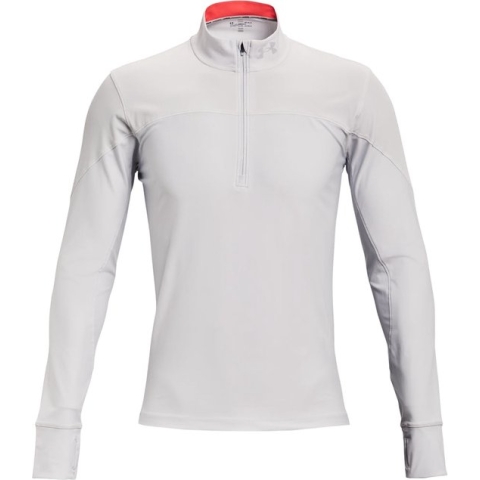 UNDER ARMOUR Sport Shirt - Half rits - Licht Blauw - Maat L