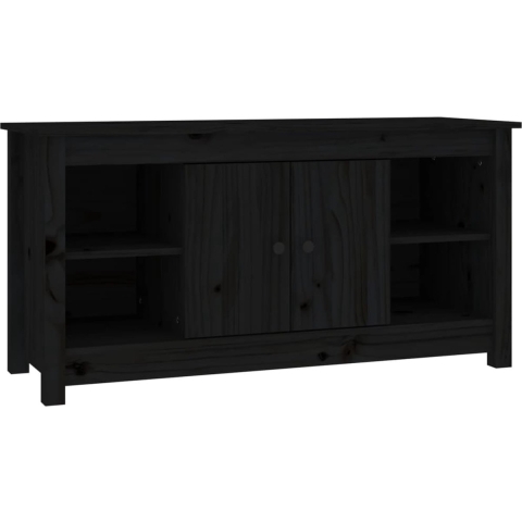 vidaXL-Tv-meubel-103x36,5x52-cm-massief-grenenhout-zwart