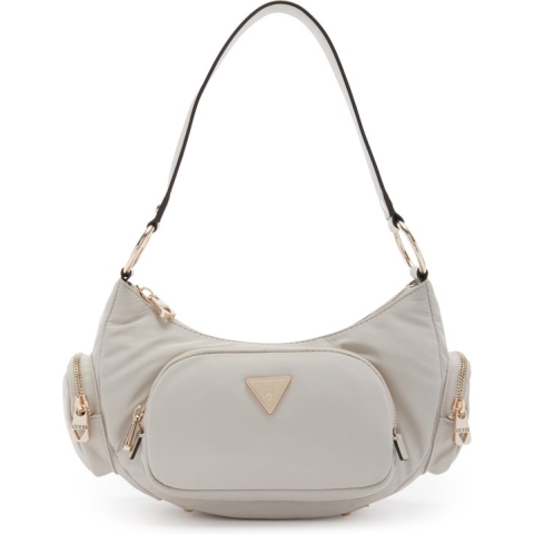 Guess Eco Gemma Schoudertas Dames - Taupe - One Size