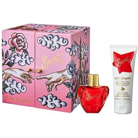 Lolita Lempicka Sweet Giftset - 50 ml eau de parfum spray + 75 ml bodylotion - cadeauset voor dames