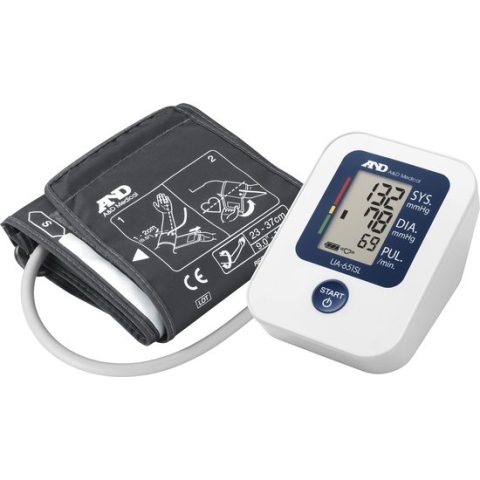 A&D UA-651SL Bloeddrukmeter - Bovenarm - 23-37cm - aanbevolen Nederlandse Hartstichting