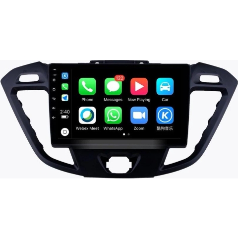 CarPlay Ford Transit Custom 2012-2018 Android 12 Navigatie En Multimediasysteem 2GB RAM 32GB ROM