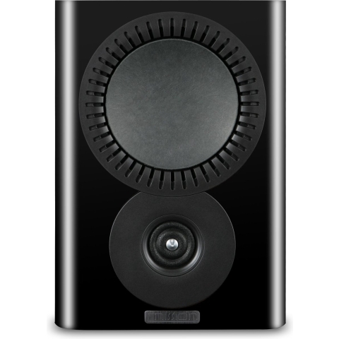 Mission QX-1 Boekenplankspeaker - Zwart vinyl (per paar - 2 stuks)