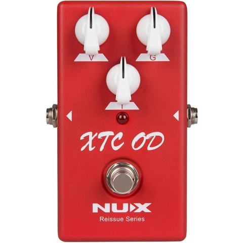 Dynamische distortion effectpedaal Red channel NUX XTC-10