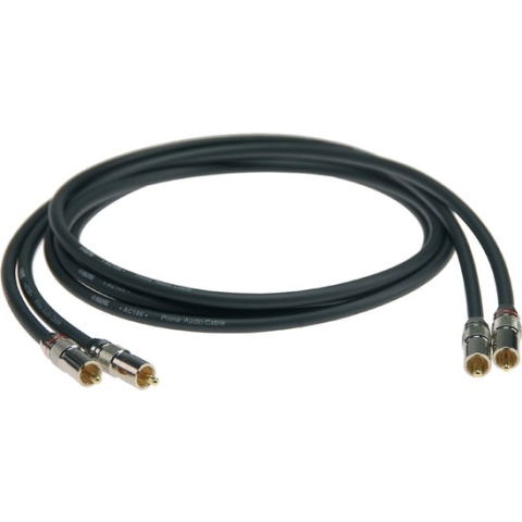 Klotz Cinchkabel 0,3m ALP003, dubbel geschermt - Audiokabel