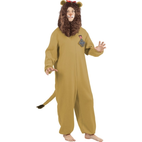 FUNIDELIA Leeuwen kostuum - The Wizard of Oz voor mannen - Maat: M-L