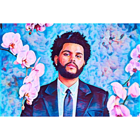 The Weeknd 4 - Canvas - 70 x 100 cm