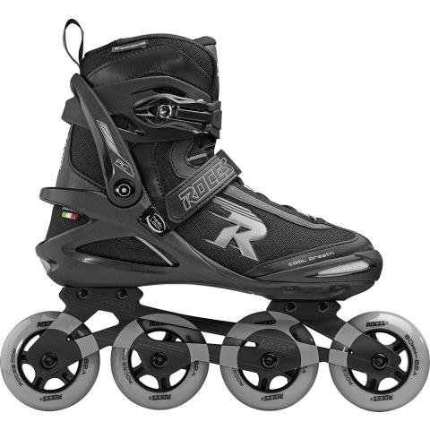 Roces Pic Tif 80 - Zwart/Grijs - 47