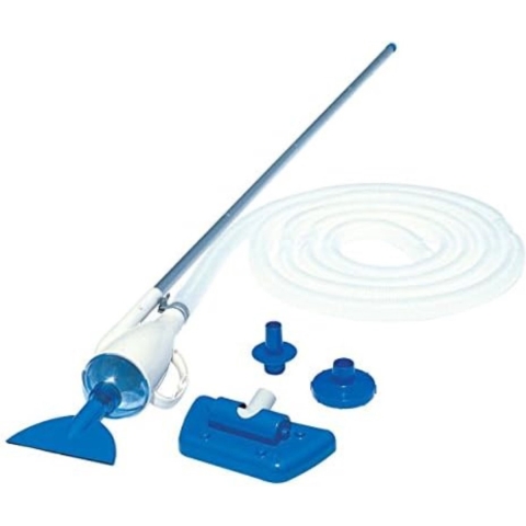 Bodemzuiger - Bodemzuiger zwembad - Zwembadstofzuiger elektrisch - Zwembadzuiger - Bodemstofzuiger - 224 cm/Blauw